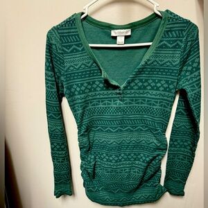 Maternity long sleeve Henley